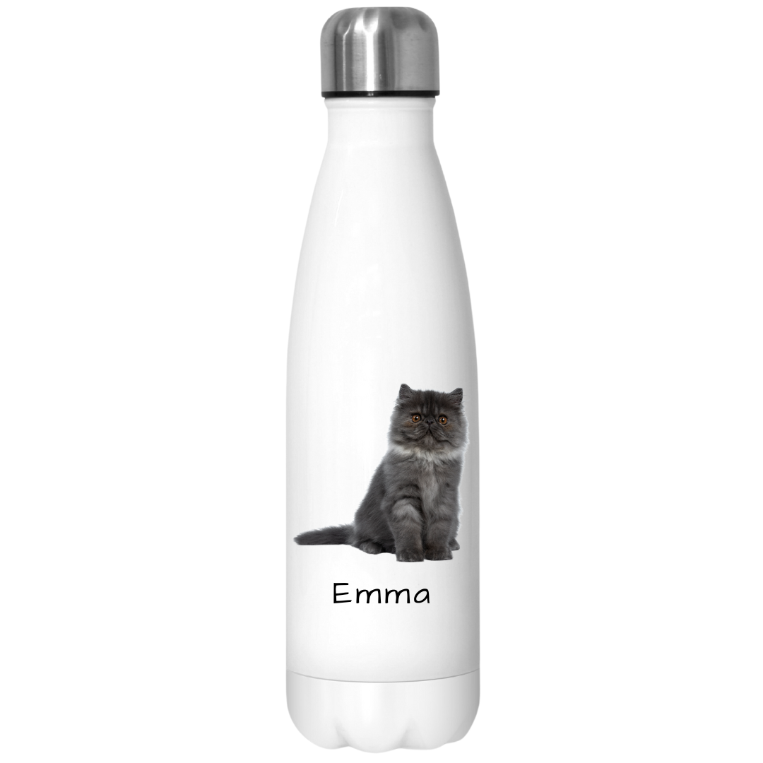 Thermo Flasche Mit Perserkatze + LCD-Kappe